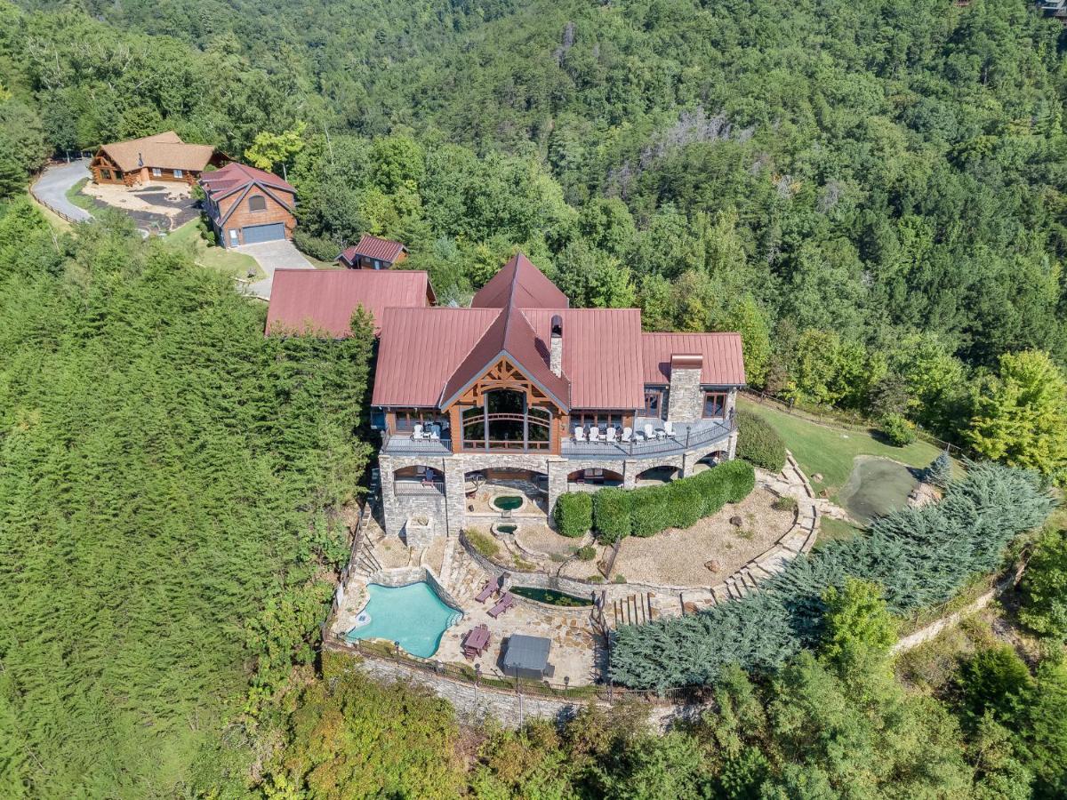 Journey'S End, 5 Bedrooms, Sleeps 12, Private Outdoor Pool, Theater, Sauna Sevierville Luaran gambar