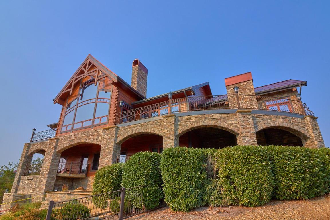 Journey'S End, 5 Bedrooms, Sleeps 12, Private Outdoor Pool, Theater, Sauna Sevierville Luaran gambar